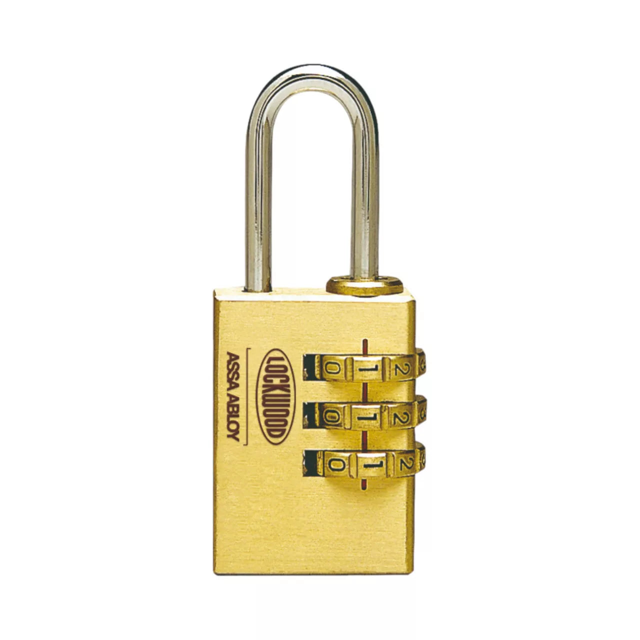 Lockwood Solid Brass 150 Series Combination Padlock