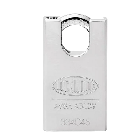Lockwood 334 Series 19mm High Security Shrouded Steel Case Padlock