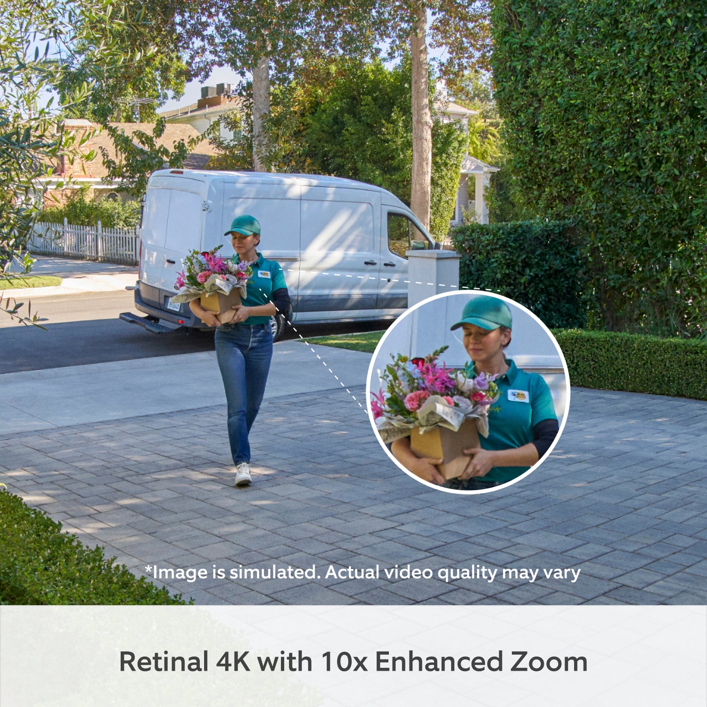 Ring Battery Video Doorbell Pro (2nd Gen) featuring retinal 4K