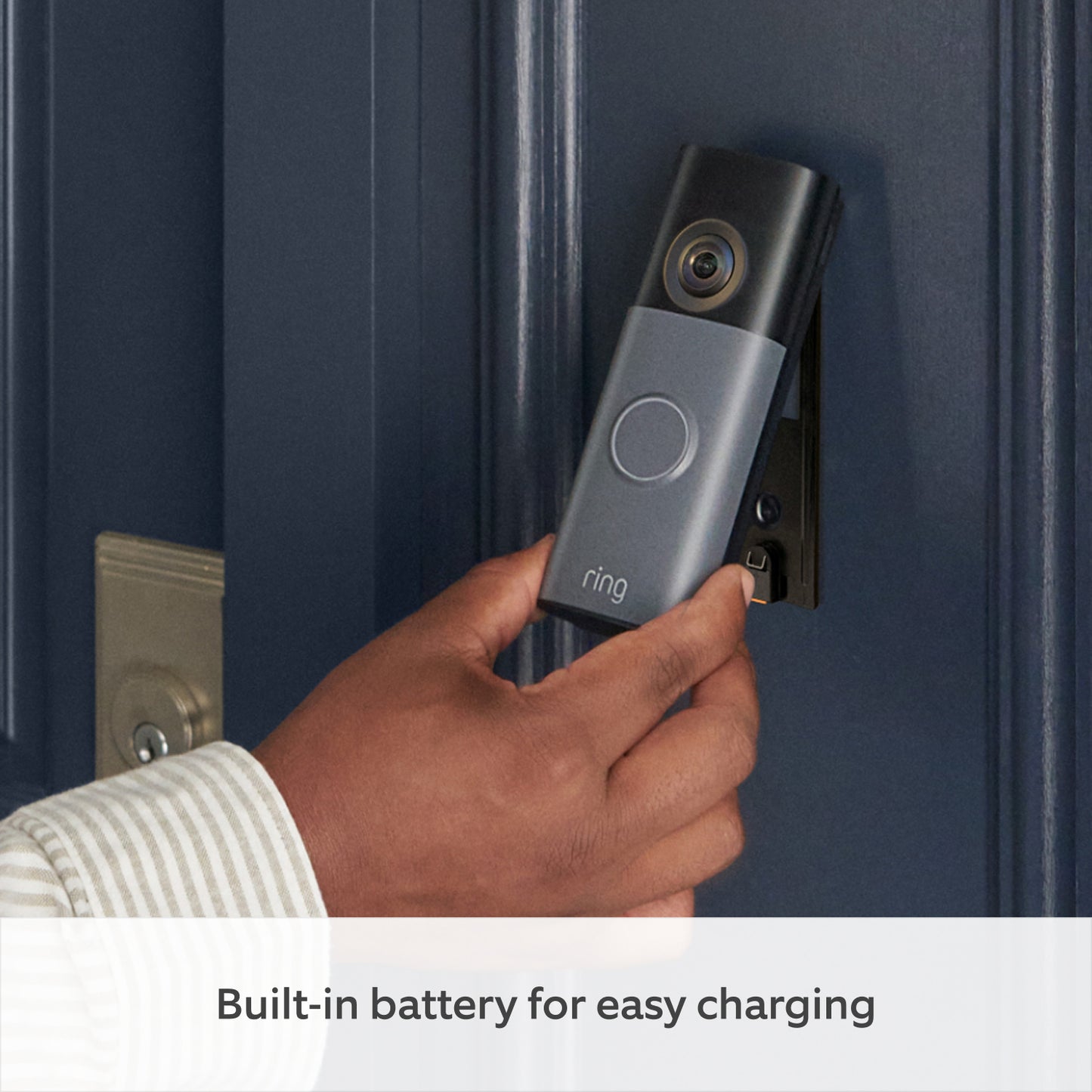 Ring Battery Video Doorbell (2nd Gen) Featuring Retinal 2K