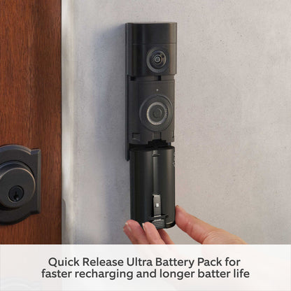 Ring Battery Video Doorbell Pro (2nd Gen) featuring retinal 4K