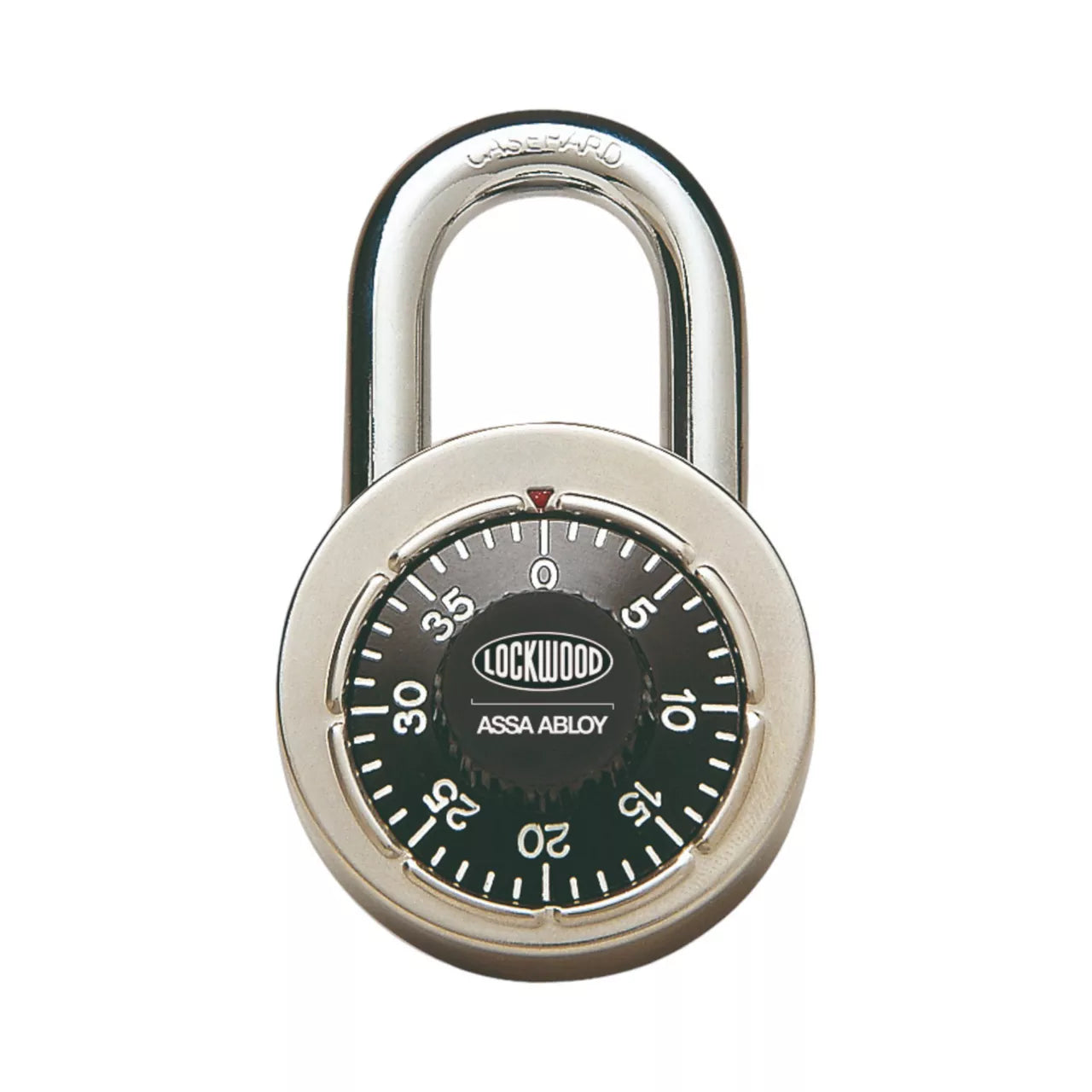 Lockwood Stainless Steel 141 Series Combination Padlock with Key Overide