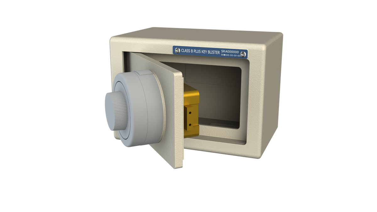 SRA Class B Plus Key blister Cabinet