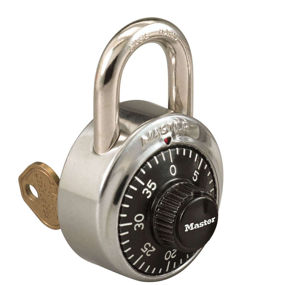 Master Lock 1525STK Combination Padlock with Rear Key
