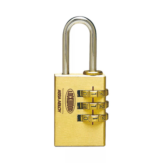 Lockwood Solid Brass 150 Series Combination Padlock