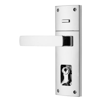 Gainsborough Trilock 2 Contemporary Angular Bright Chrome Leverset