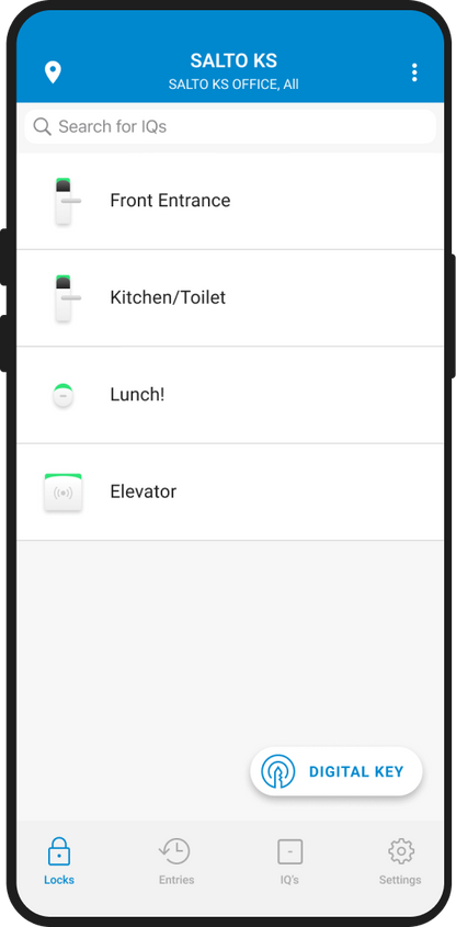 Salto KS (Keys as a Service) Access Control